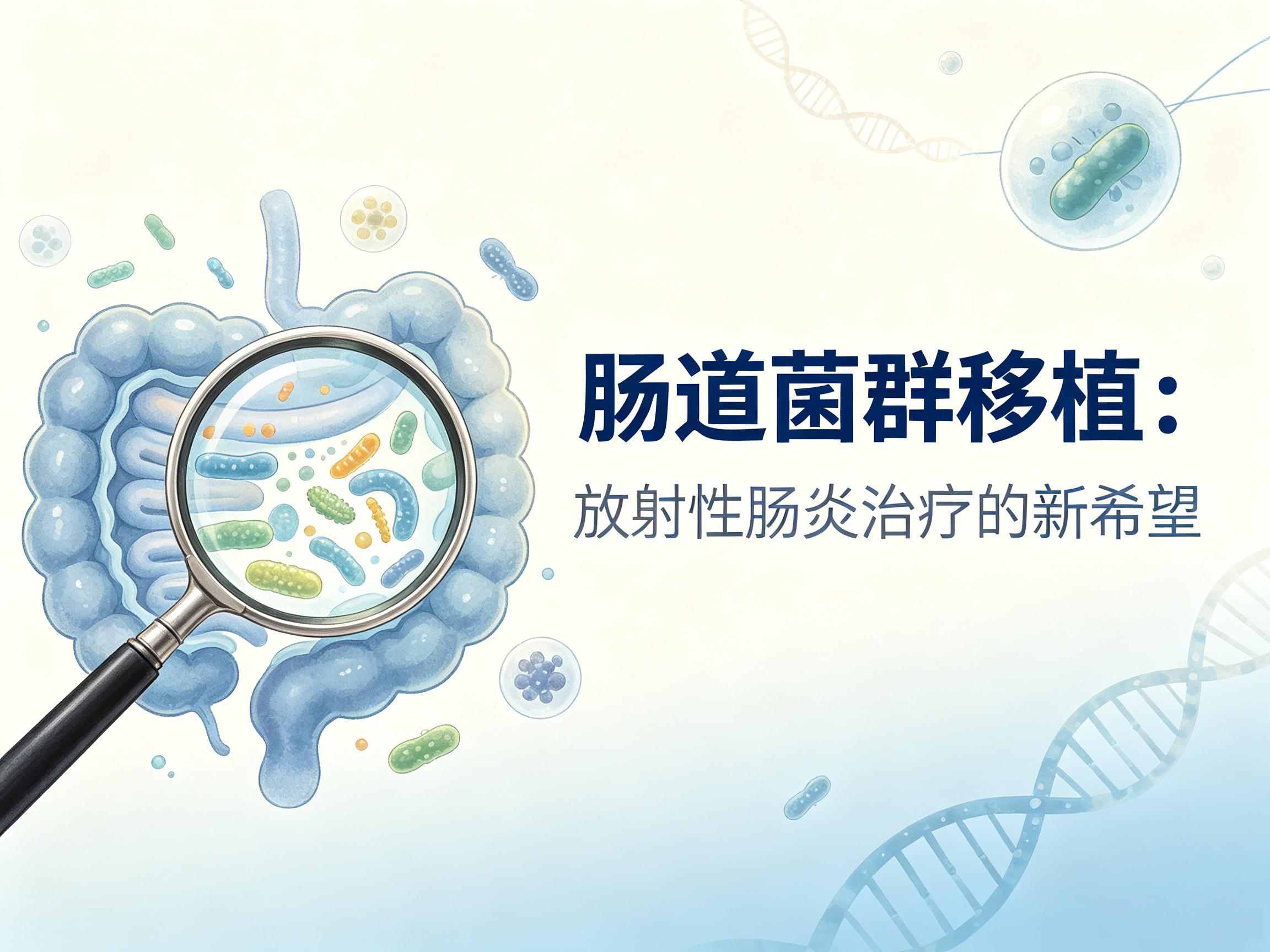 柳州市|第3期 肠道菌群移植：放射性肠炎治疗的新希望